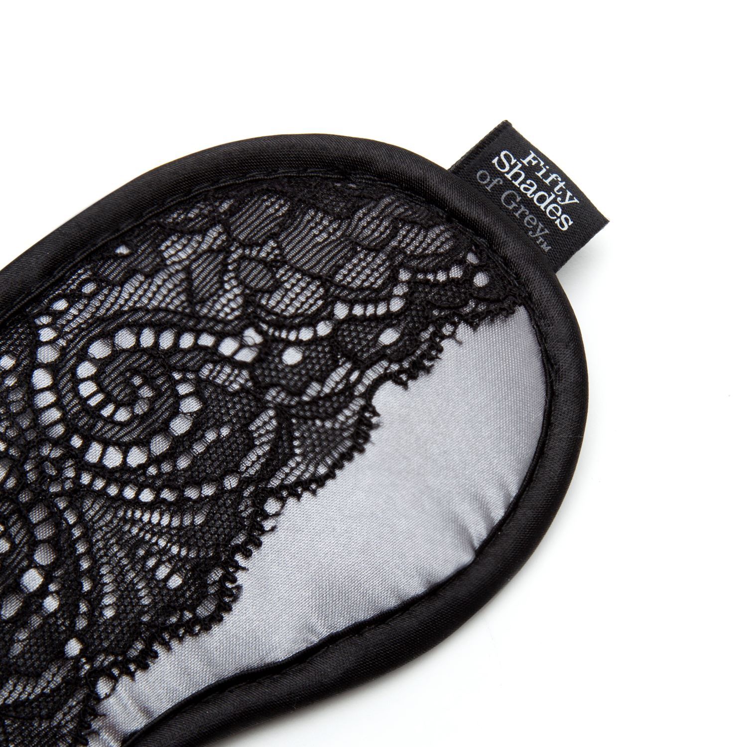 Fifty Shades Of Grey - Spitzen-Augenbinde aus Satin