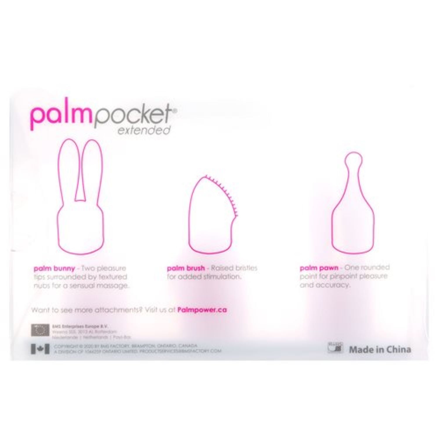 Palm Power - Pocket Extended Silikonaufsätze