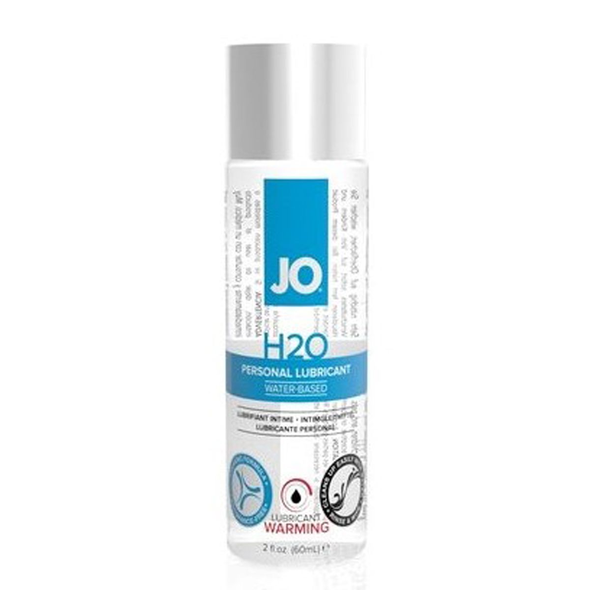 JO H2O Gleitmittel Warming, wasserlöslich, wärmender Effekt, 60 ml