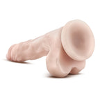 Dr. Skin – Realistischer Dildo mit Saugnapf 22 cm – Schokoladenbraun