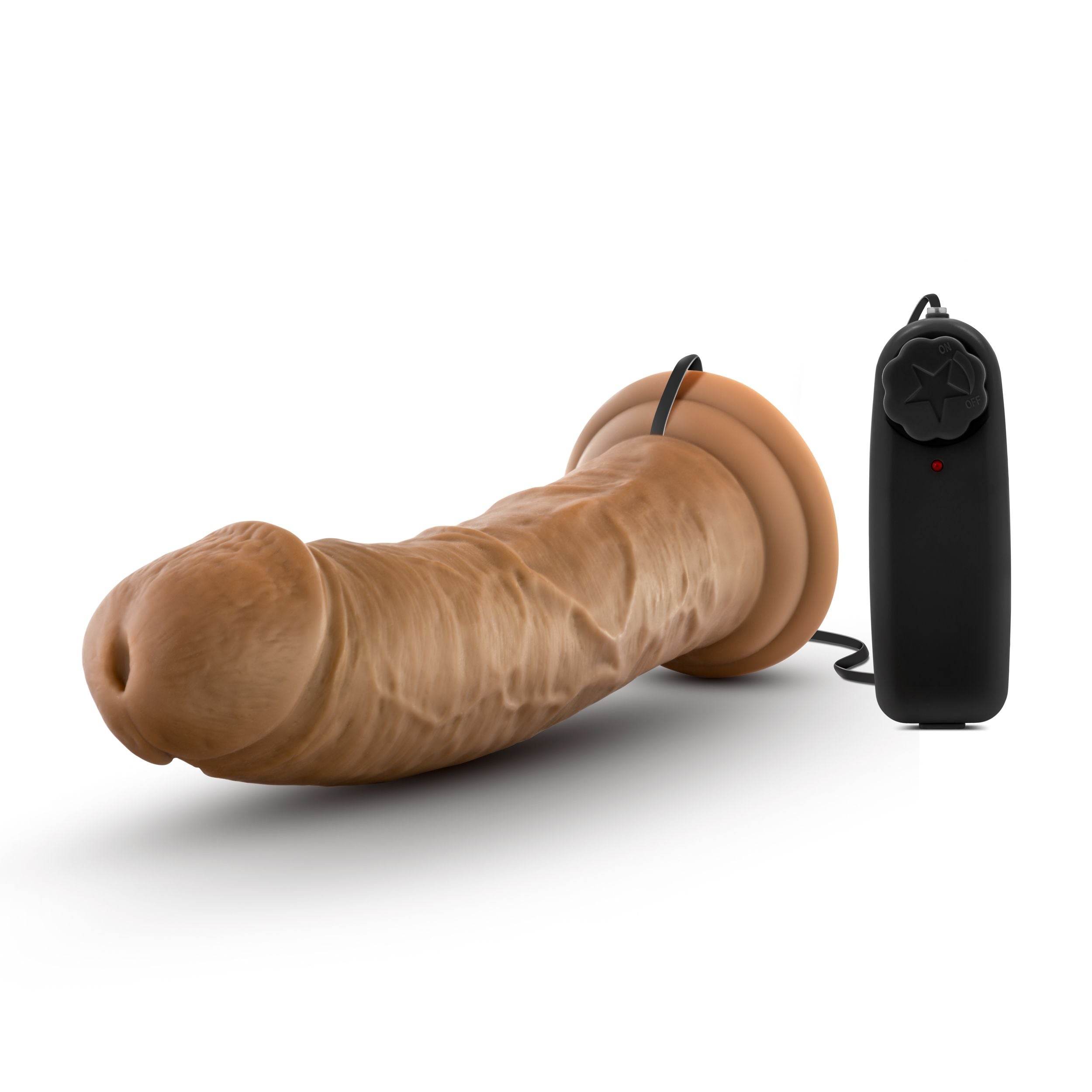 Dr. Skin - Realistischer Vibrator mit Saugnapf und Fernbedienung - 20 cm Vanilla