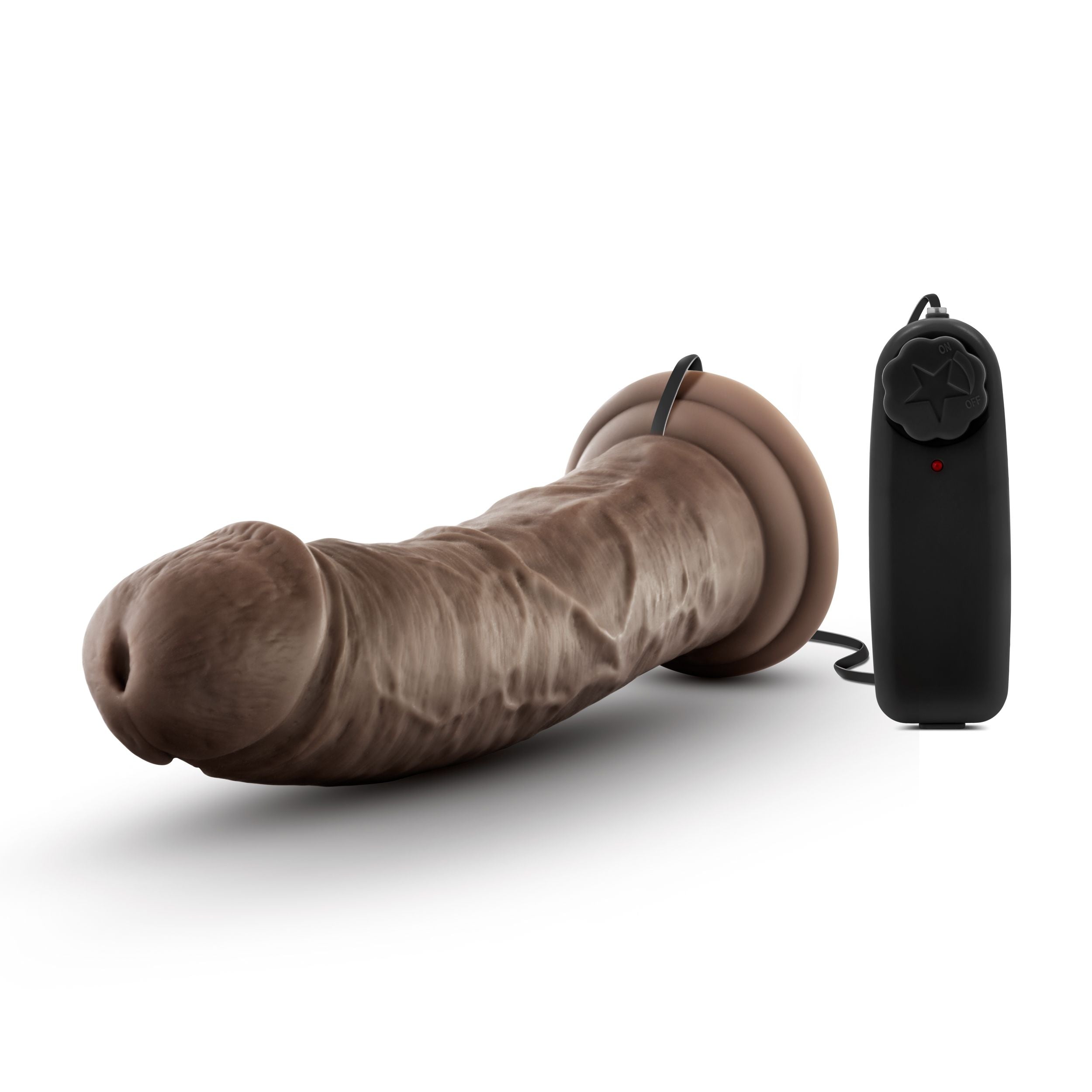 Dr. Skin - Realistischer Vibrator mit Saugnapf und Fernbedienung - 20 cm Vanilla