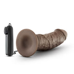 Dr. Skin - Realistischer Vibrator mit Saugnapf und Fernbedienung - 20 cm Vanilla