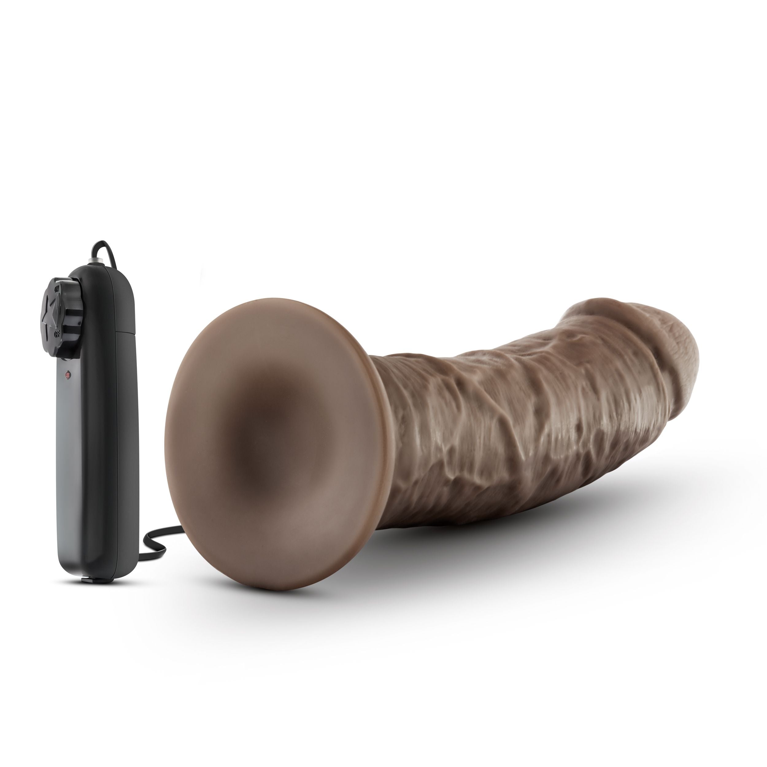 Dr. Skin - Realistischer Vibrator mit Saugnapf und Fernbedienung - 20 cm Vanilla