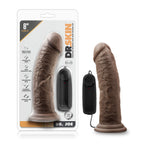 Dr. Skin - Realistischer Vibrator mit Saugnapf und Fernbedienung - 20 cm Vanilla