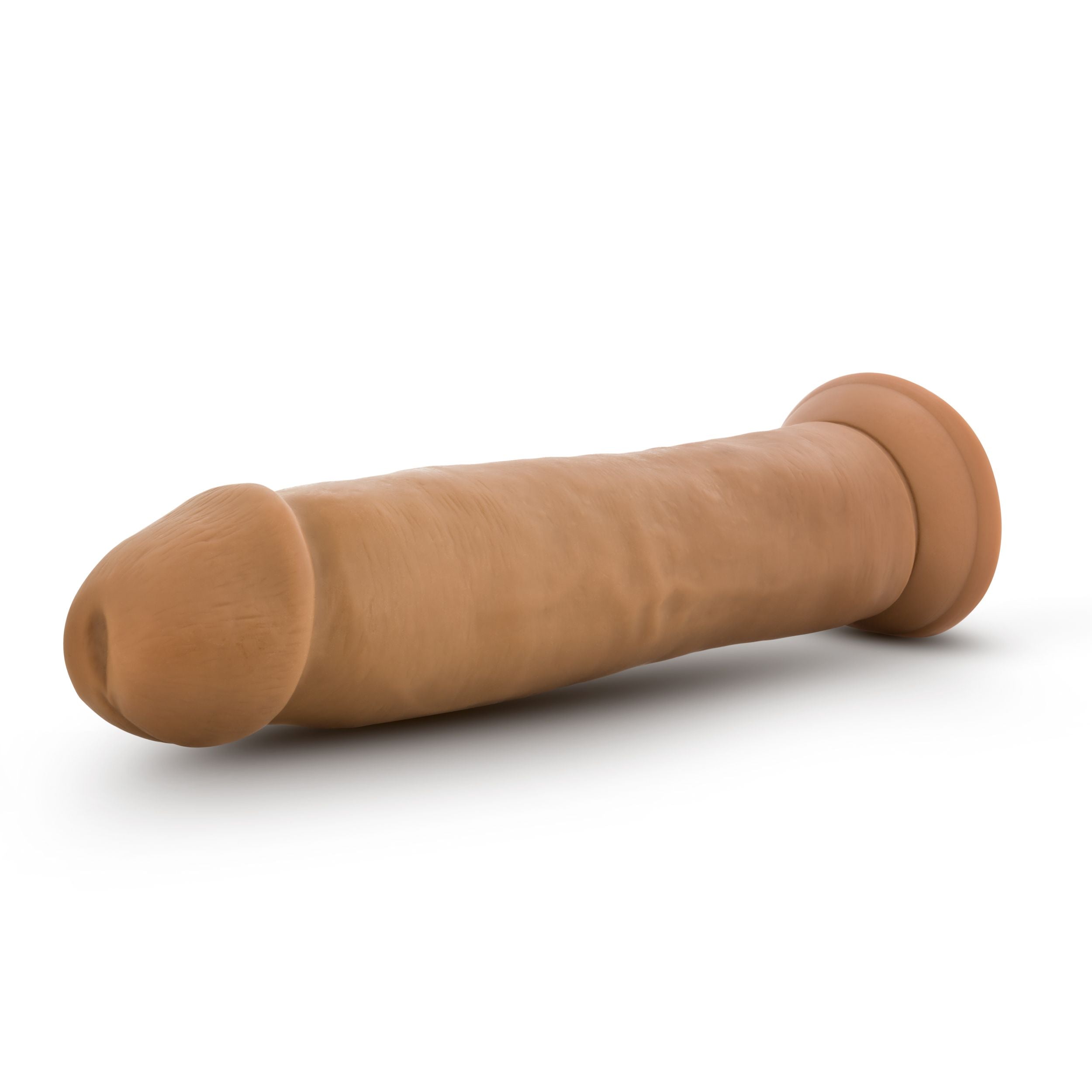 Dr. Skin – Realistischer Dildo mit Saugnapf 24 cm – Schokolade