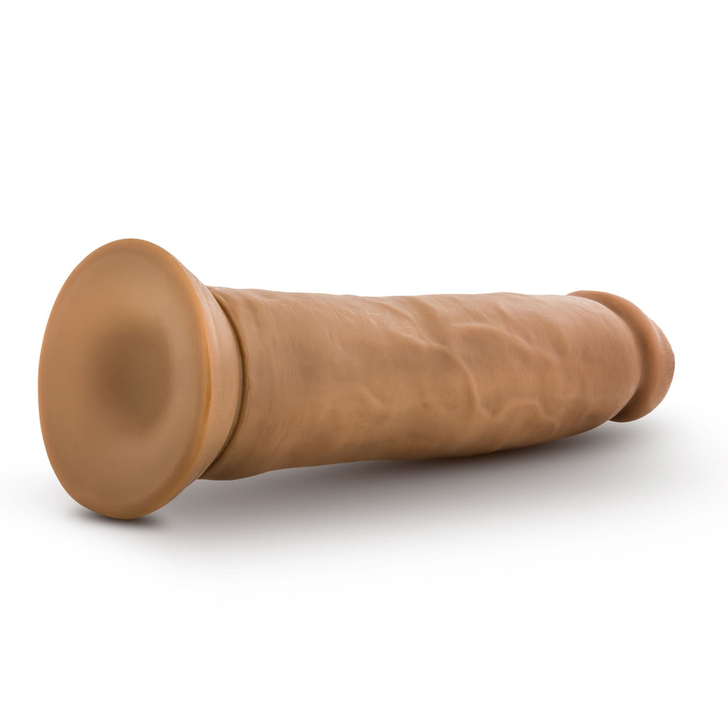 Dr. Skin – Realistischer Dildo mit Saugnapf 24 cm – Schokolade