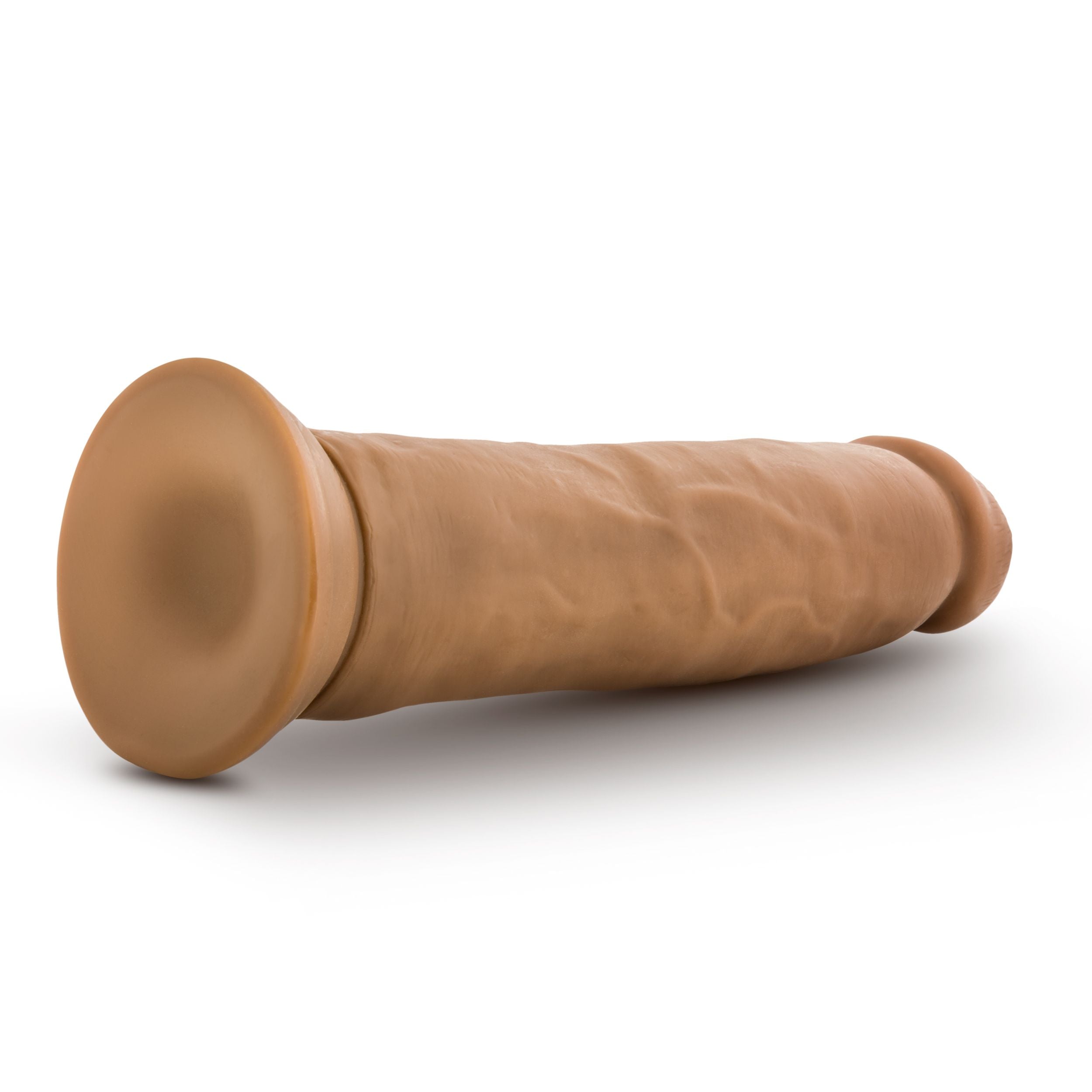 Dr. Skin – Realistischer Dildo mit Saugnapf 24 cm – Schokolade