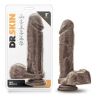 Dr. Skin – Mr. Magic Dildo mit Saugnapf 22,8 cm – Schokolade