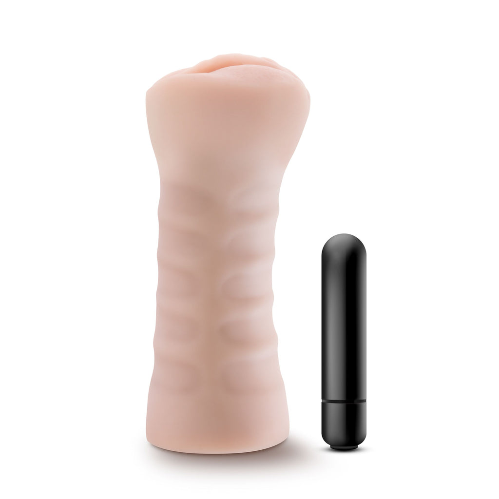 M for Men - Ashley Masturbator mit Bullet Vibrator - Vagina