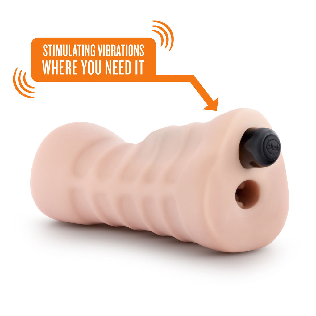 M for Men - Ashley Masturbator mit Bullet Vibrator - Vagina
