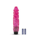Jelly Supreme - Realistischer Vibrator Pink/Glitzer - 24 cm