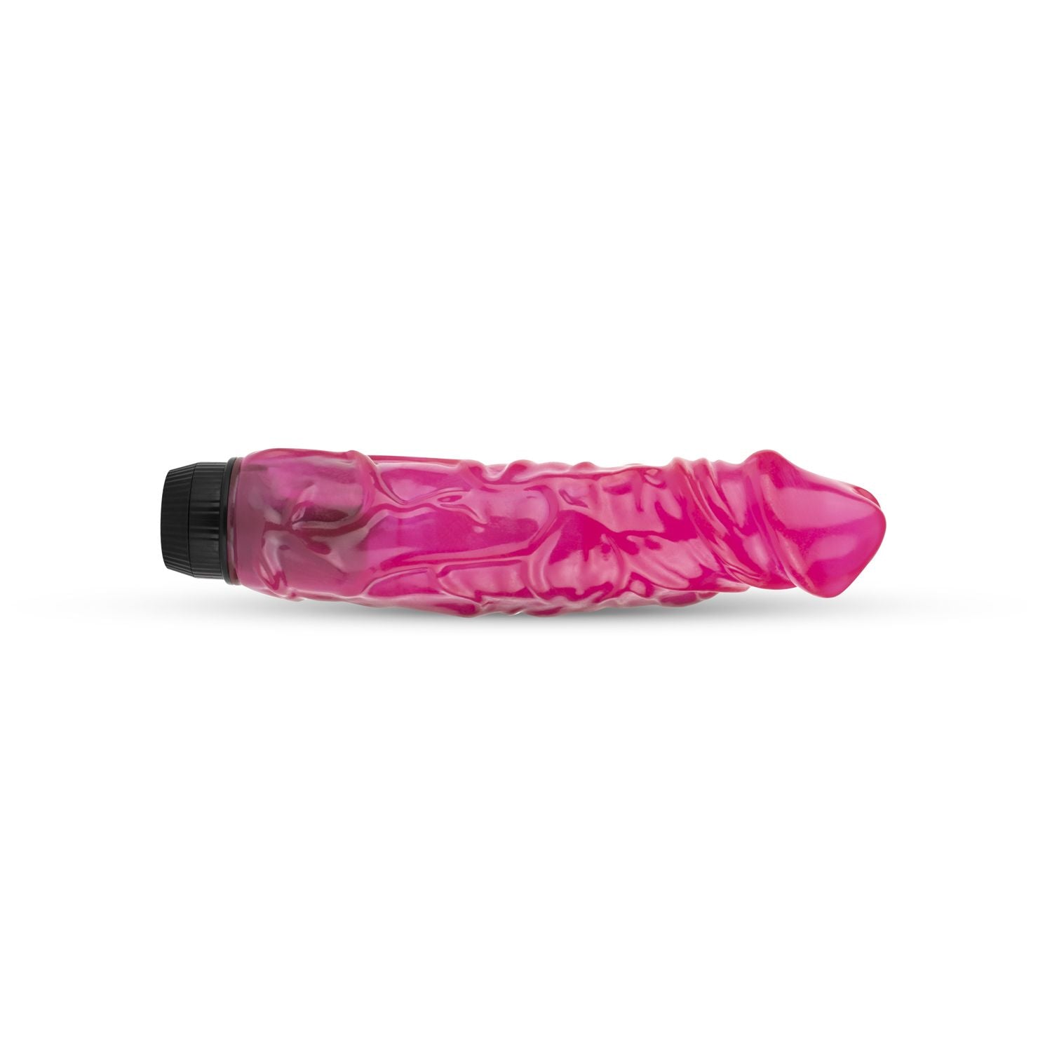 Jelly Supreme - Realistischer Vibrator Pink/Glitzer - 24 cm