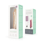 Jelly Supreme - Realistischer Vibrator Pink/Glitzer - 24 cm