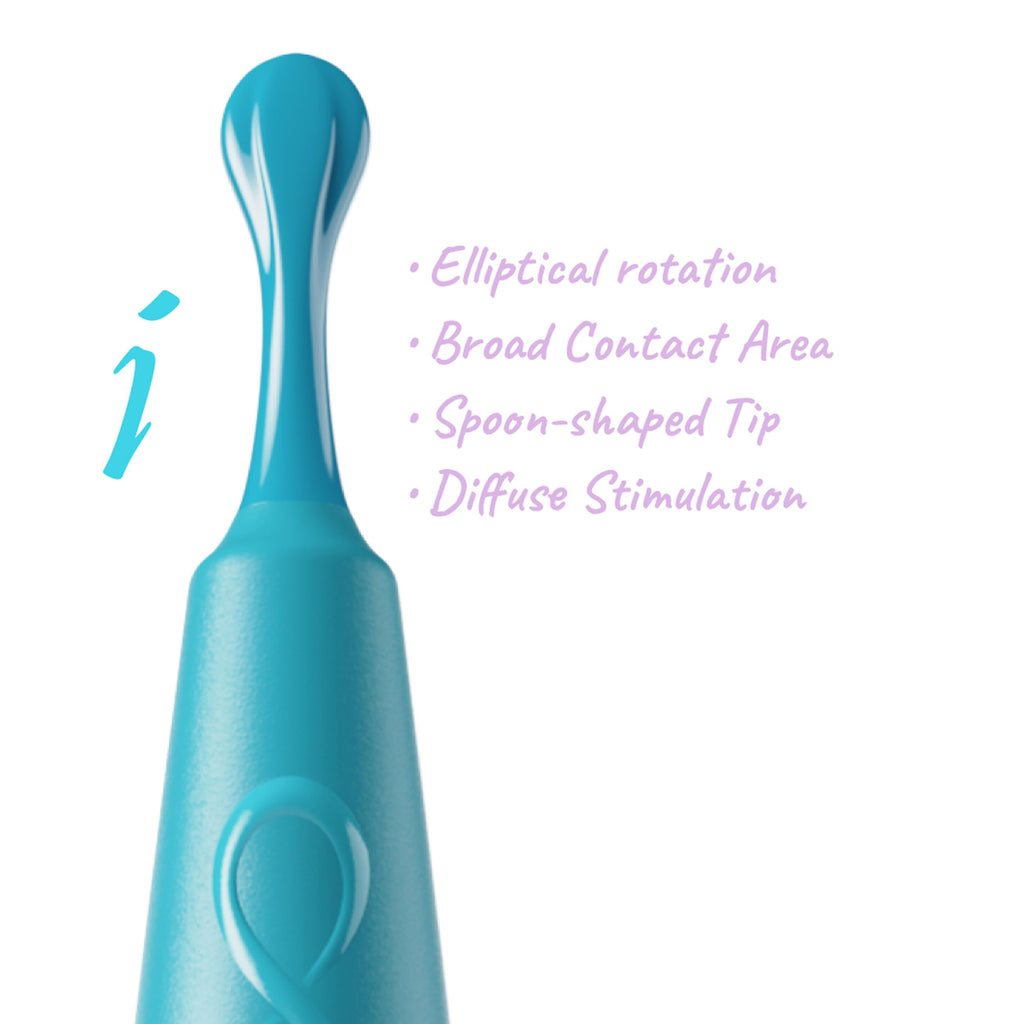 Zumio - I Spirotip Klitoris-Stimulator - Aqua