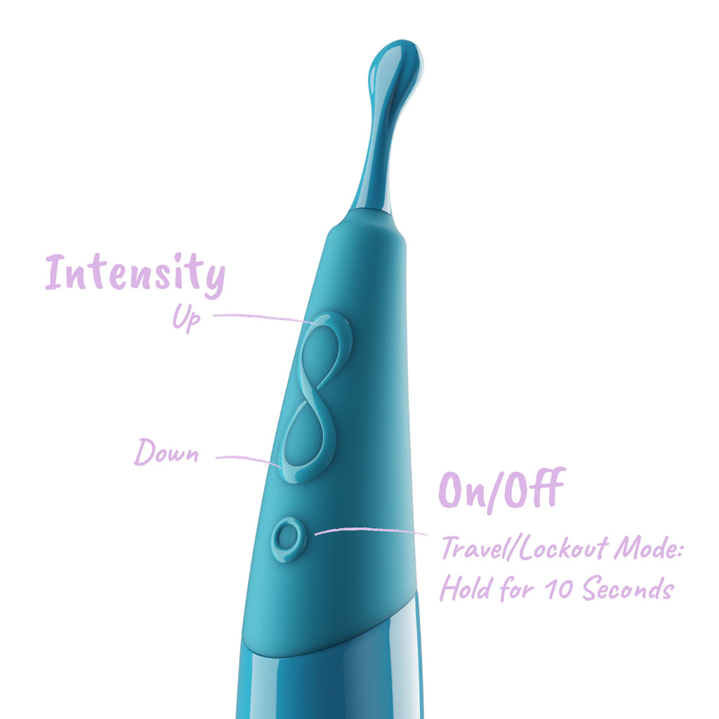 Zumio - I Spirotip Klitoris-Stimulator - Aqua