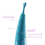 Zumio - I Spirotip Klitoris-Stimulator - Aqua