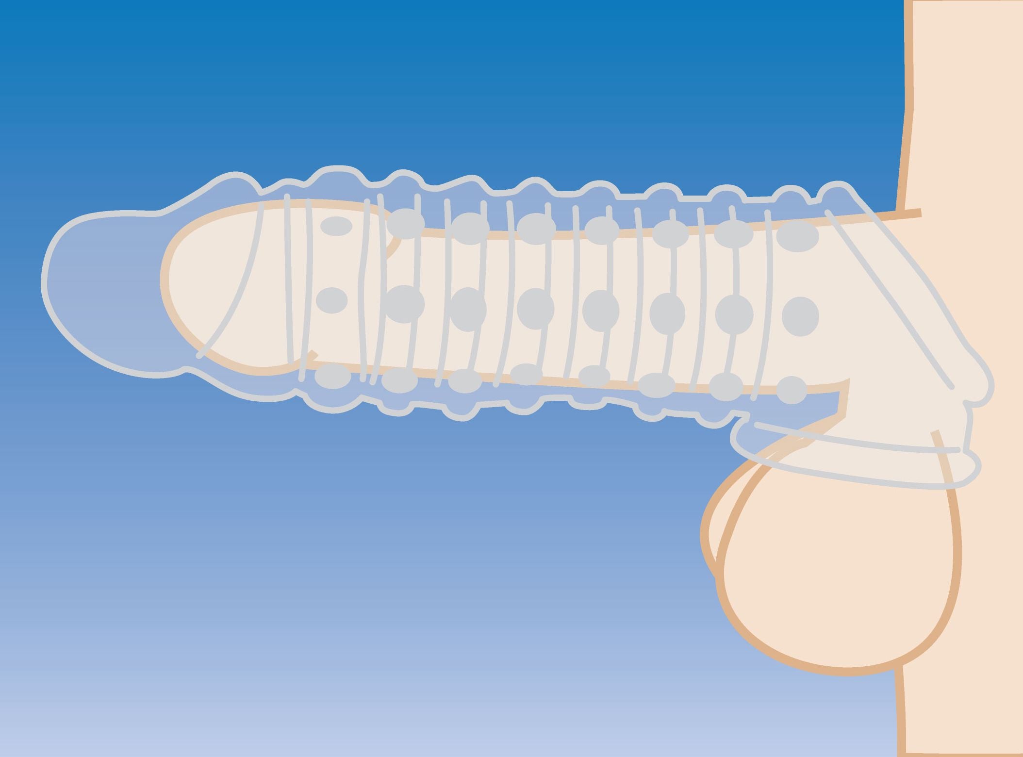 Size Matters - Penis-Verlängerungshülse - Transparent