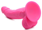 Poppin Dildo 19 cm - Blau