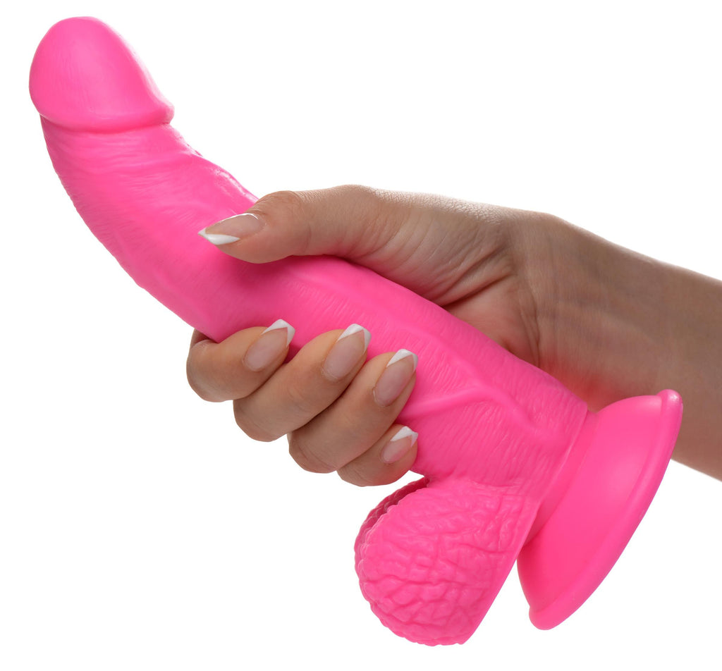 Poppin Dildo 19 cm - Blau