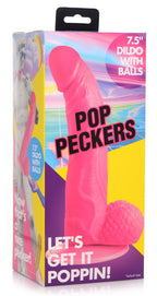 Poppin Dildo 19 cm - Blau