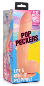 Poppin Dildo 20 cm - Blau