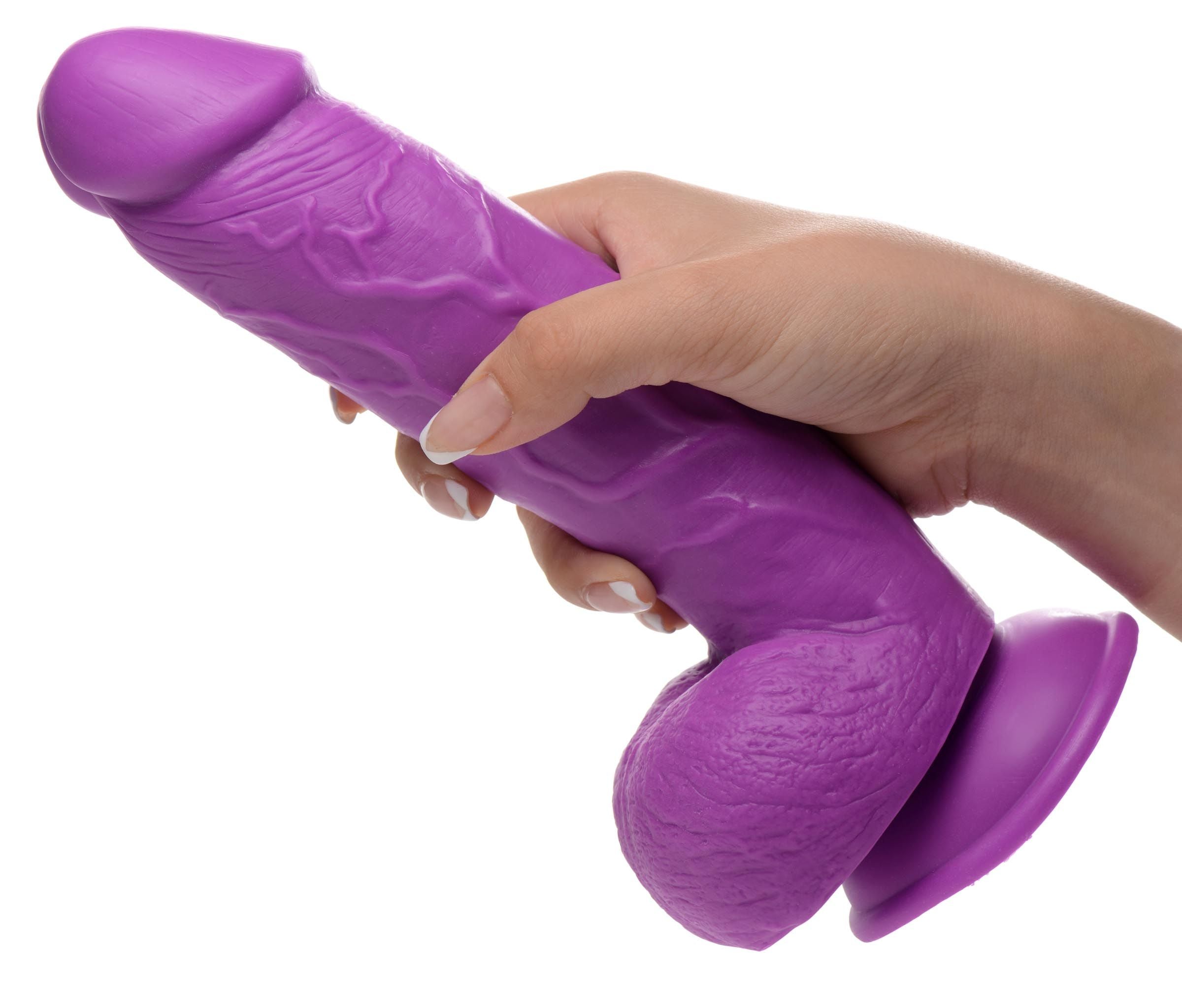 Poppin Dildo 20 cm - Blau