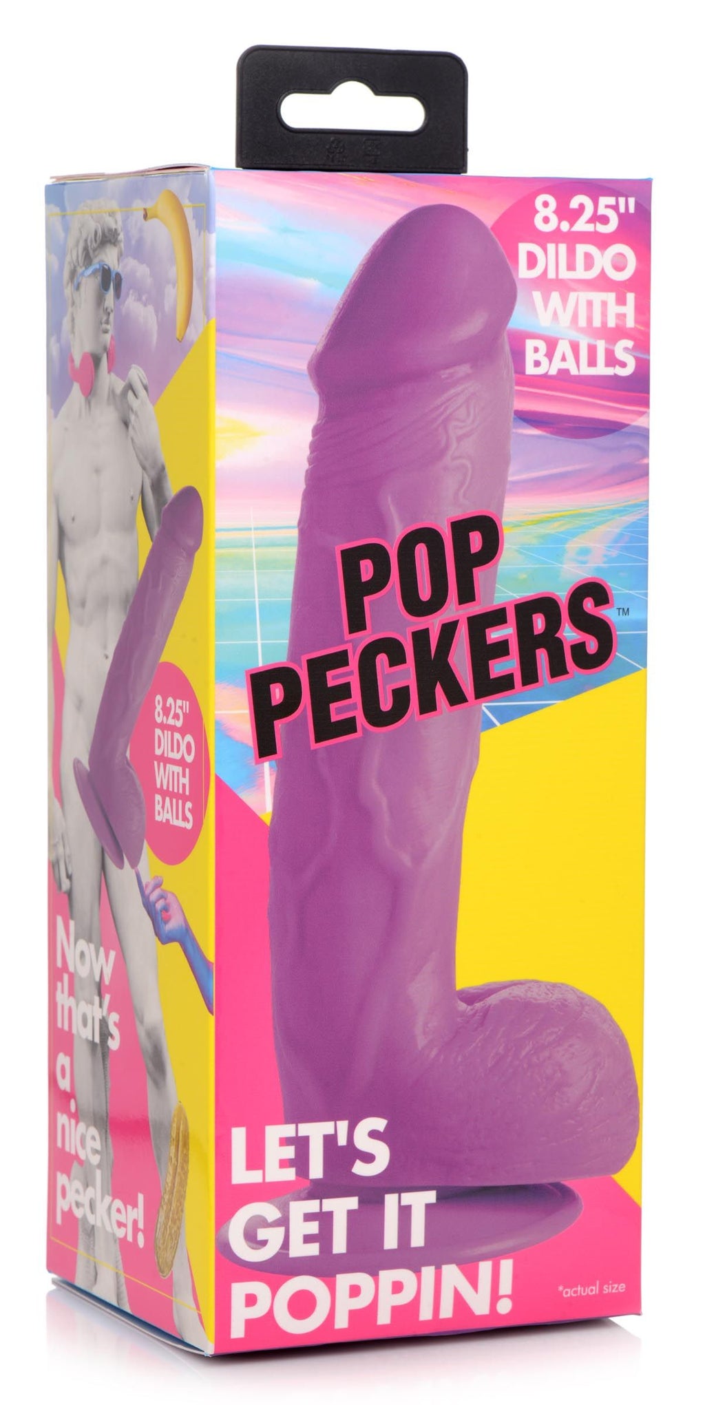 Poppin Dildo 20 cm - Blau