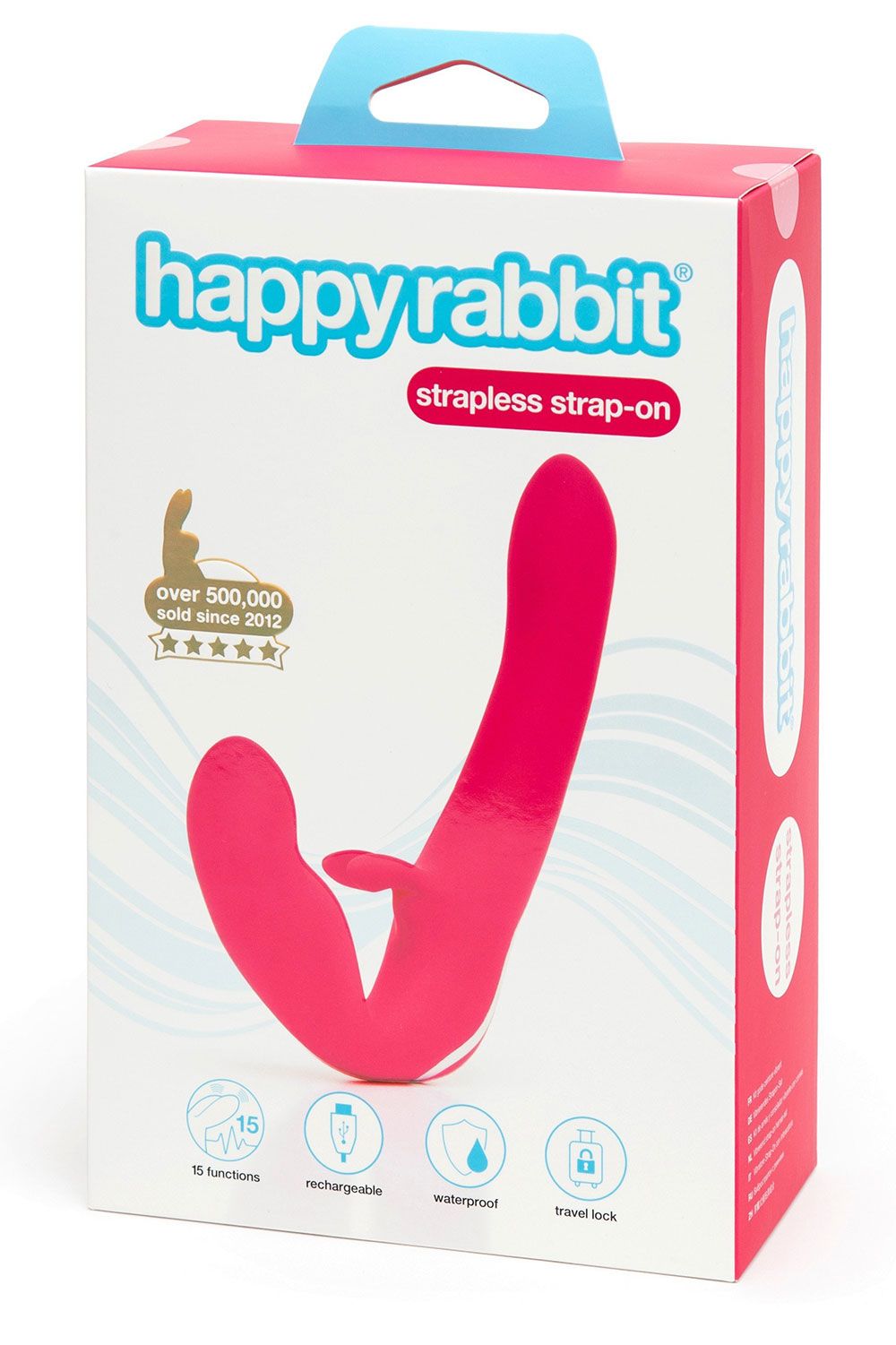Happy Rabbit - Kabelloser Strap-on Vibrator