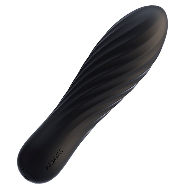 SVAKOM - Tulip Vibrator - Kompakt und Kraftvoll mit 10 Stufen - Schwarz