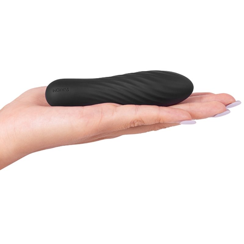 SVAKOM - Tulip Vibrator - Kompakt und Kraftvoll mit 10 Stufen - Schwarz