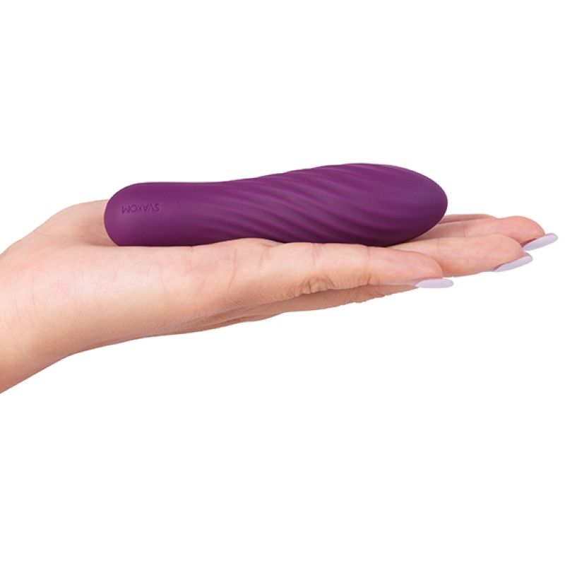 SVAKOM - Tulip Vibrator - Kompakt und Kraftvoll mit 10 Stufen - Schwarz