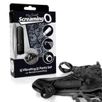 My Secret - Vibrating Panty Set mit Fernbedienung - Schwarz