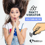 Feelztoys - Slip-Vibrator mit Fernbedienung - Diskret Tragbar