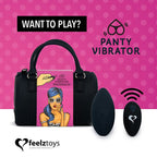 Feelztoys - Slip-Vibrator mit Fernbedienung - Diskret Tragbar