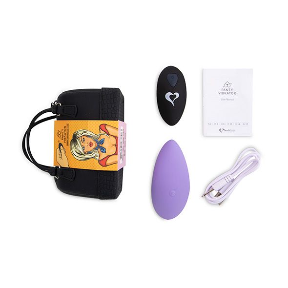 Feelztoys - Slip-Vibrator mit Fernbedienung - Diskret Tragbar
