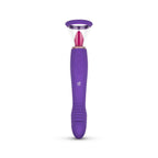 Pleasure Pump - Vulvapumpe mit G-Spot-Vibrator und Klitorisstimulator - Lila