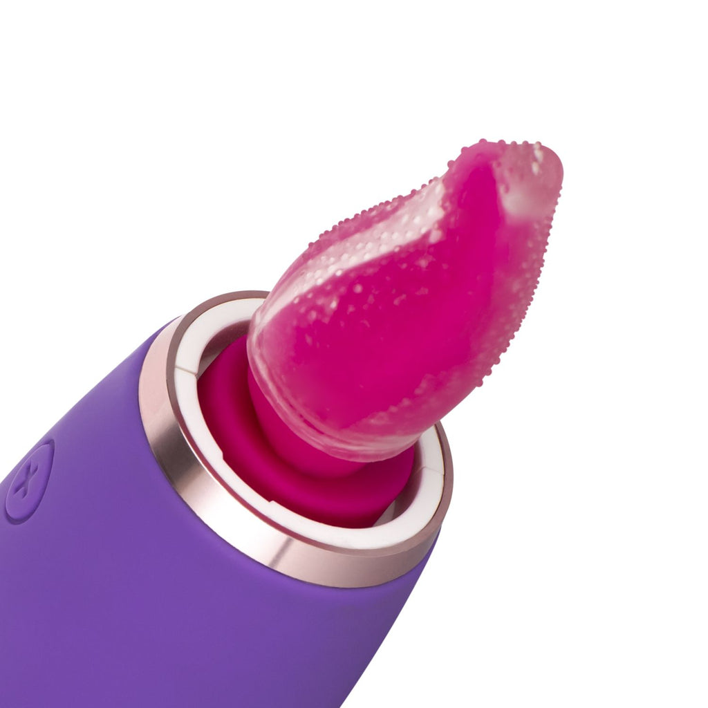 Pleasure Pump - Vulvapumpe mit G-Spot-Vibrator und Klitorisstimulator - Lila