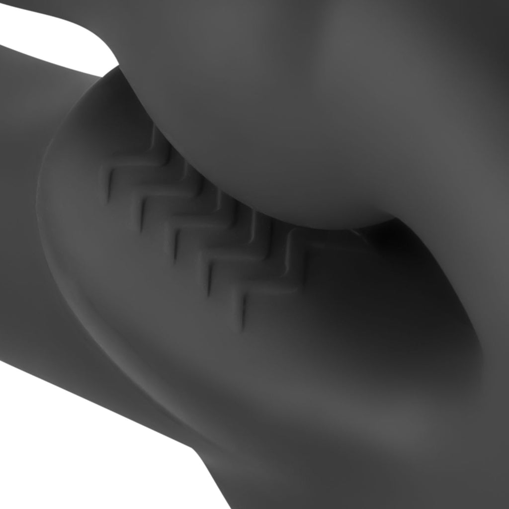 No-Parts - Morgan Strapless Strapon Dildo - Schwarz 22 cm
