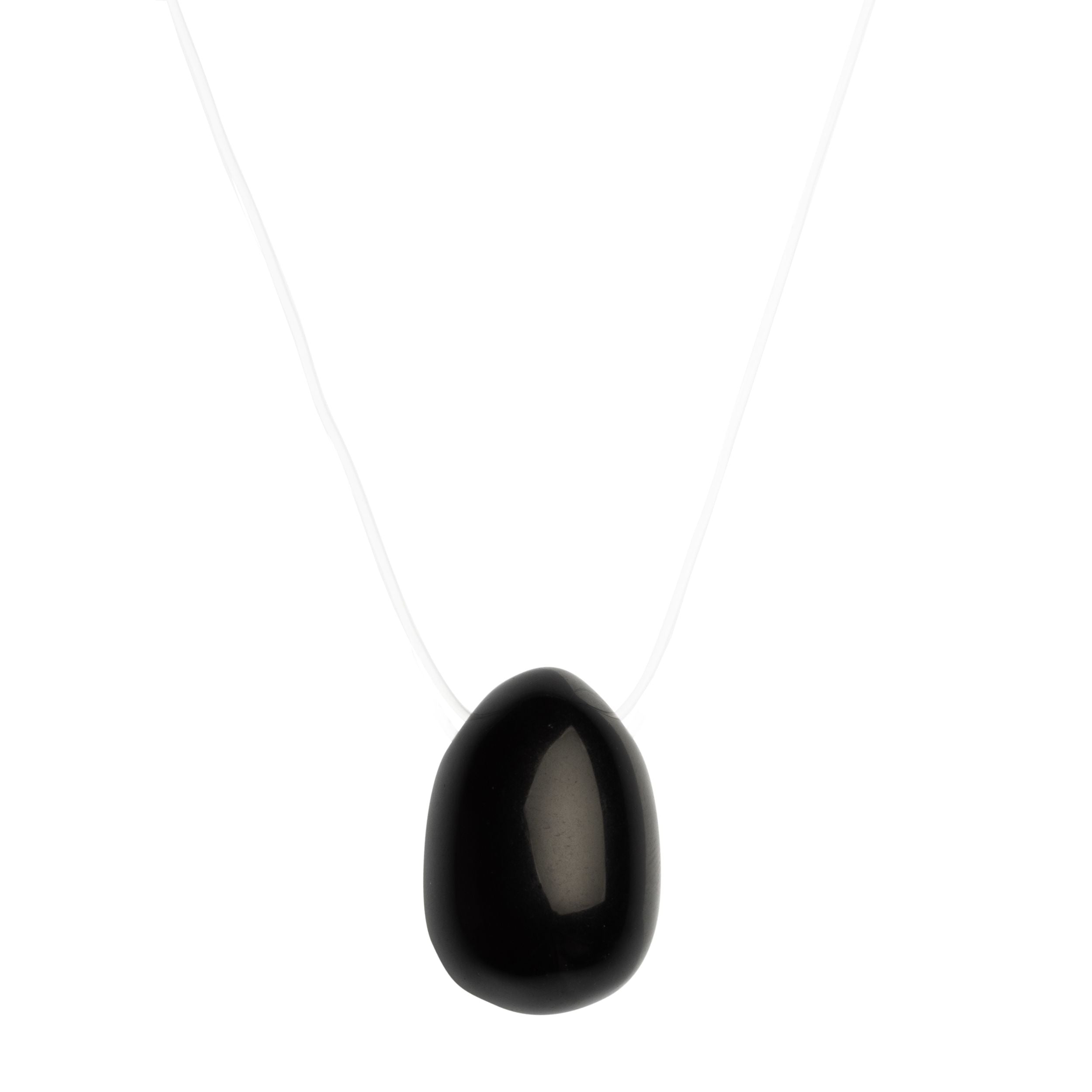 Yoni Ei - Größe M-Black Obsidian