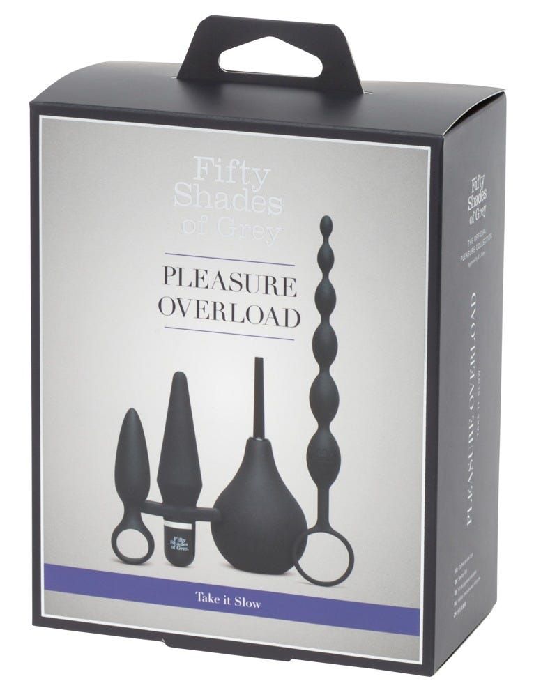 Fifty Shades of Grey – Pleasure Overload Analset – Anfänger-Kit