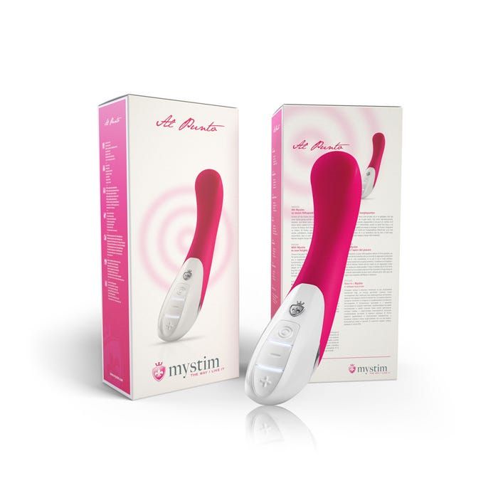 Al Punto - Vibrator mit Doppelmotor - Naughty Pink