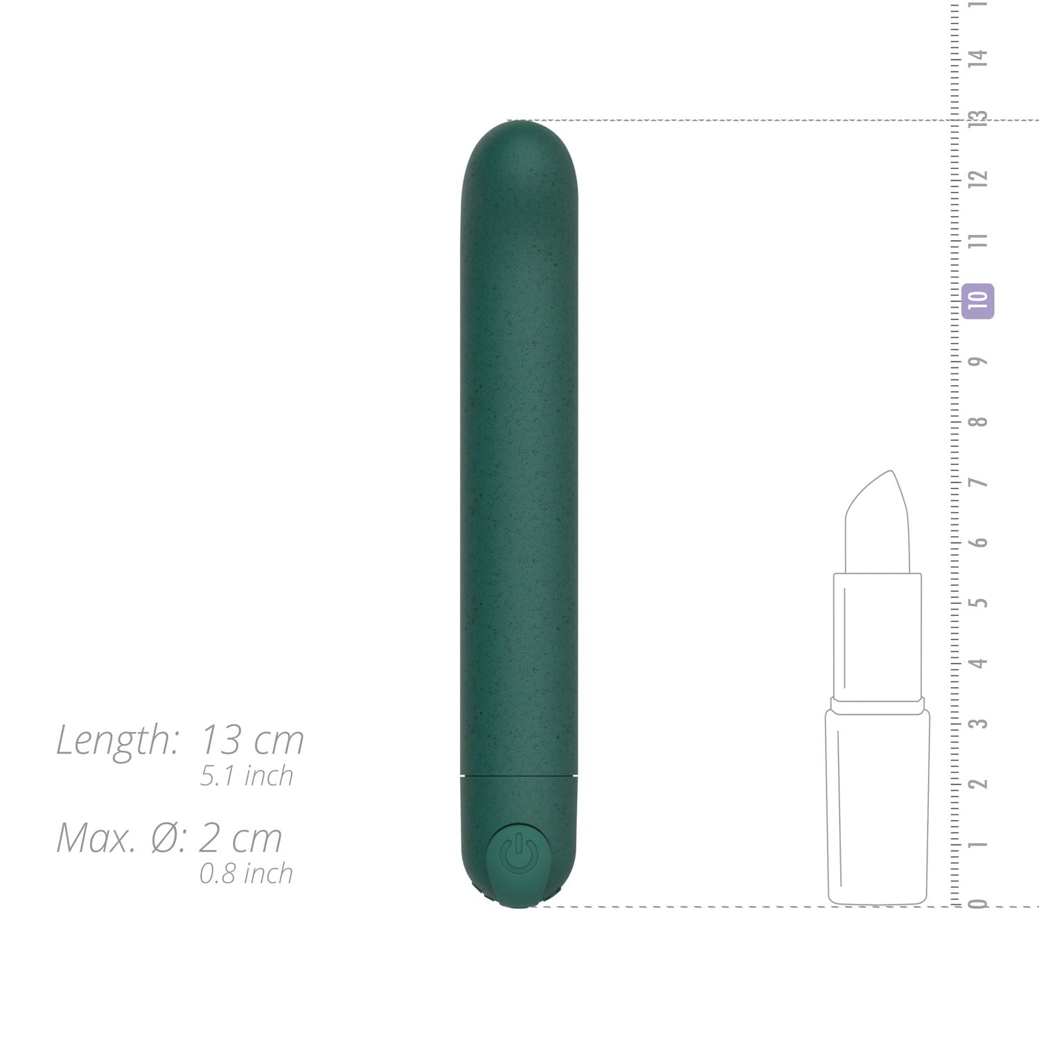 Gløv - Hana Eco G-Punkt-Vibrator - Grün