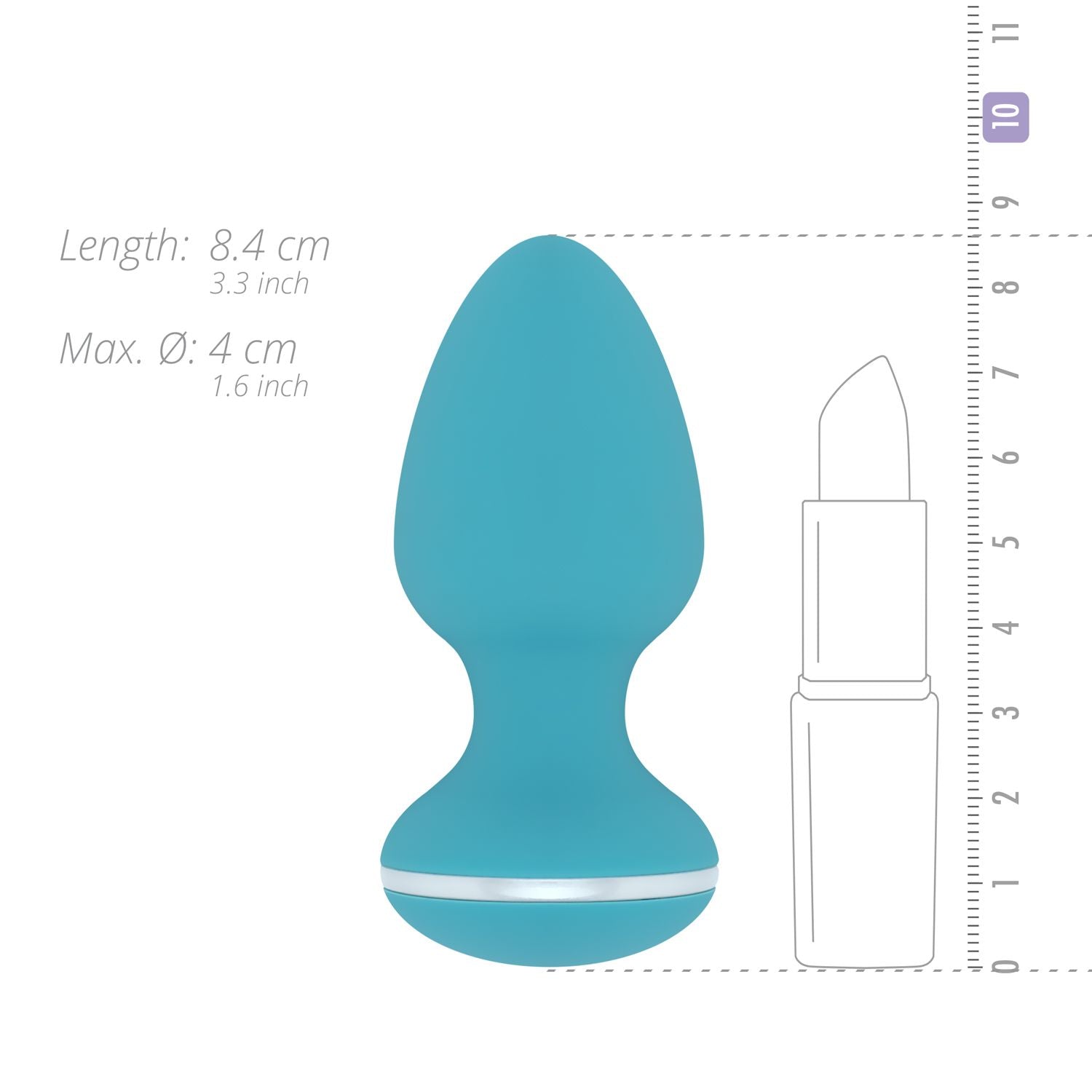 Teazers - Blanca Vibrierender Analplug