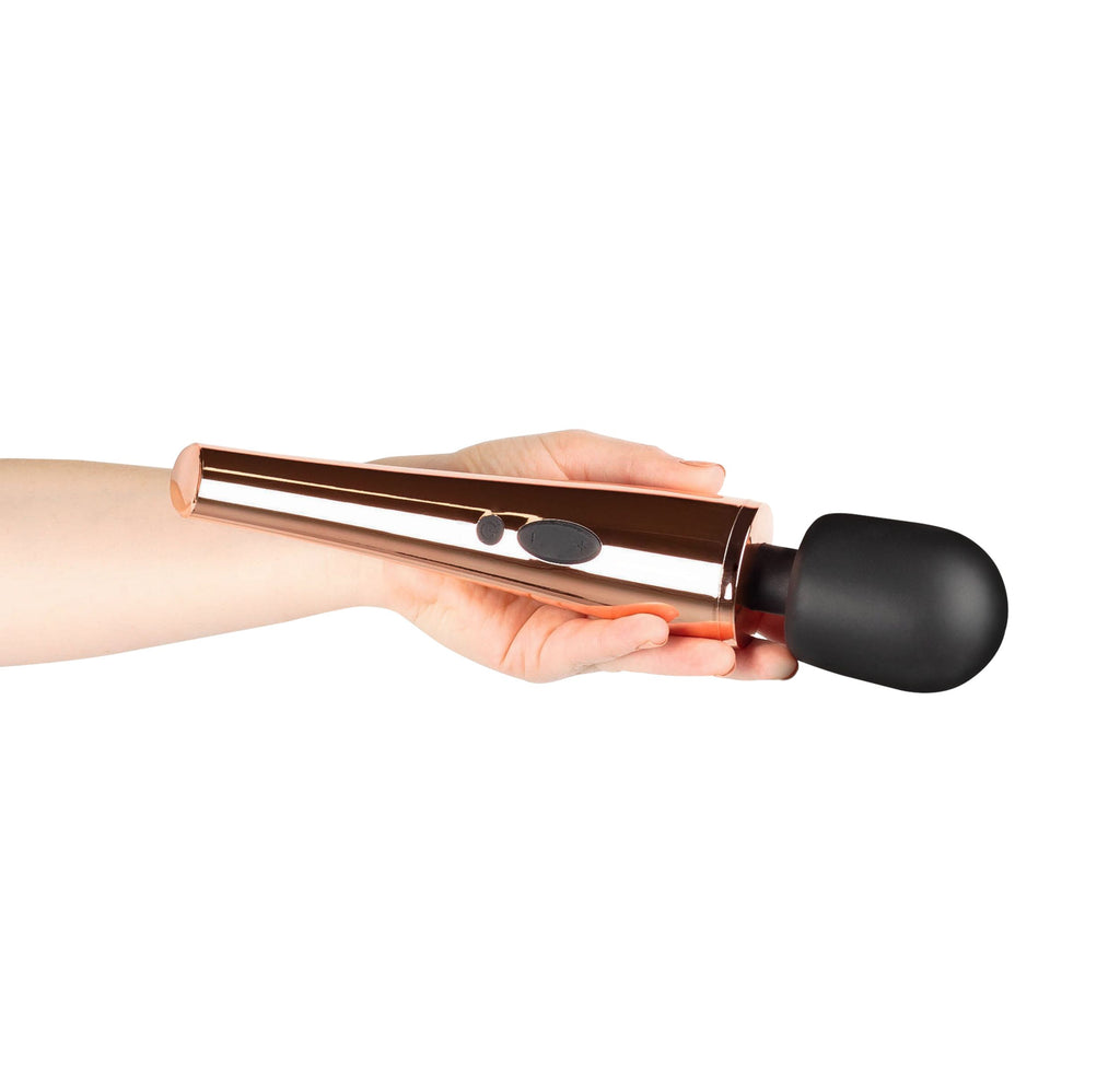 Rosy Gold - Nouveau Wand Massager - Vibrator mit 10 Stufen für externe Stimulation