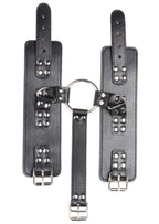 Strict - Halsband mit Manschetten Fessel-Set - Schwarz