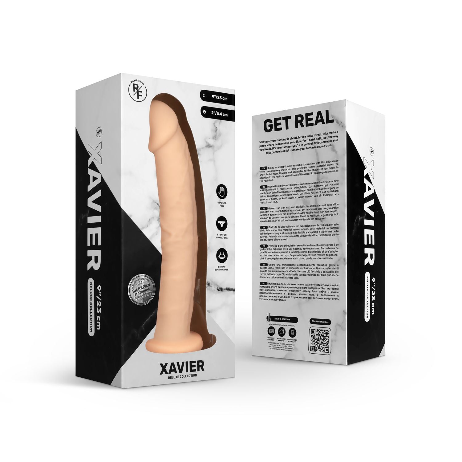 Real Fantasy - Xavier Realistischer Dildo - 23 cm