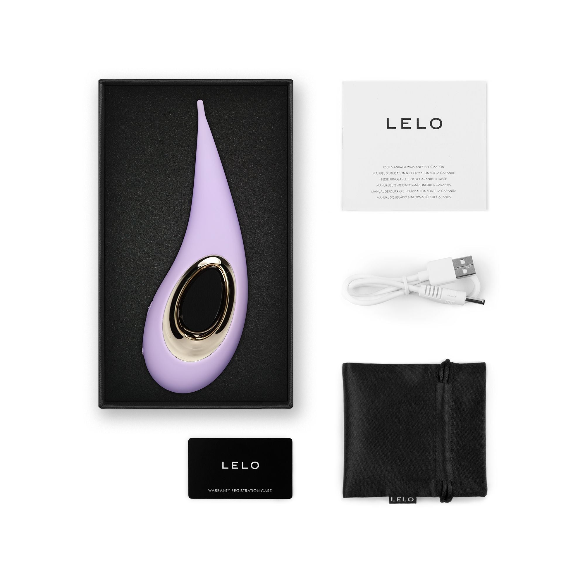 LELO - Dot Klitoris-Vibrator mit Infinite Loop Technology - Rosa