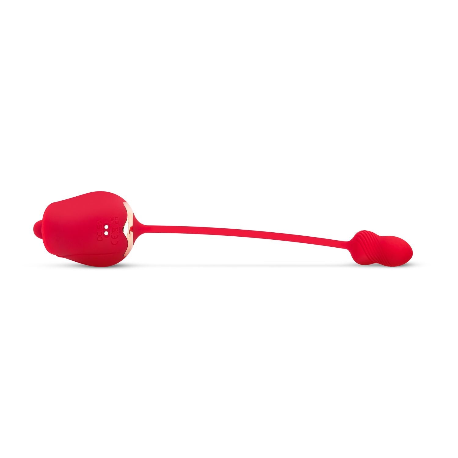 Teazers - Rosen-Vibrator mit Klitoris-Stimulator - 2 Unabhängige Motoren