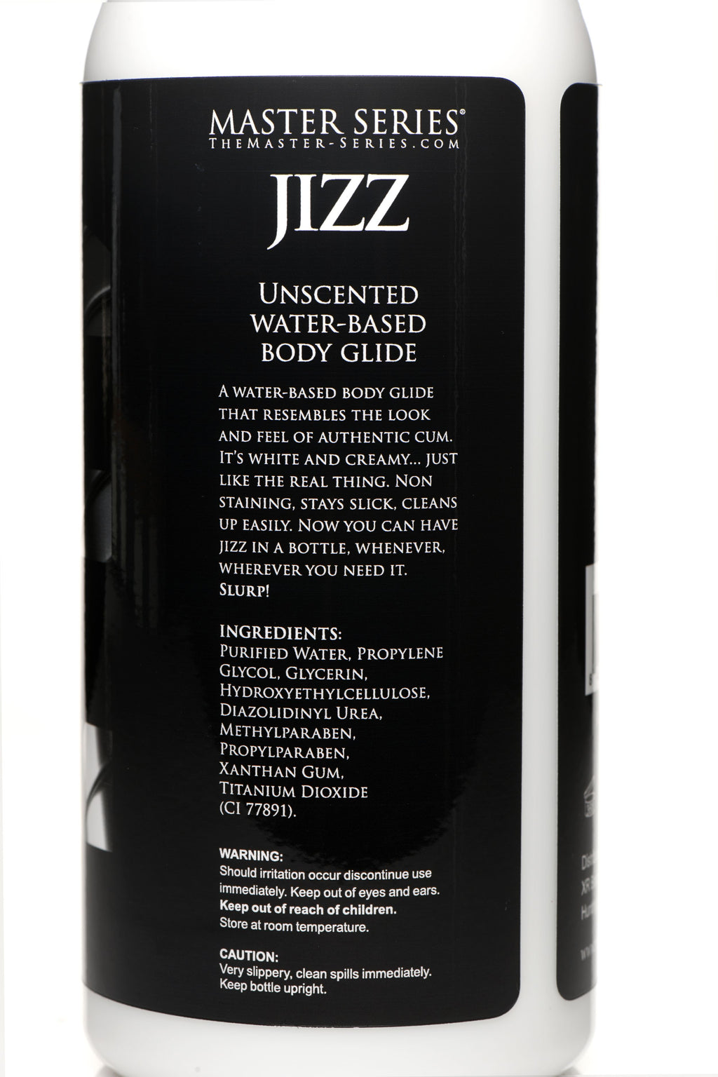 Master Series - Jizz Weißes Gleitgel - 1 l